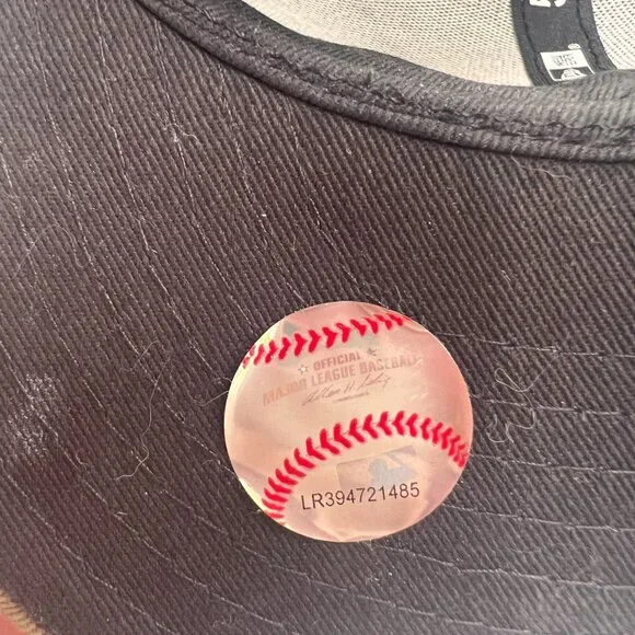 New Era San Francisco Giants Camo Hat with Orange Logo NWOT - Picture 4 of 5